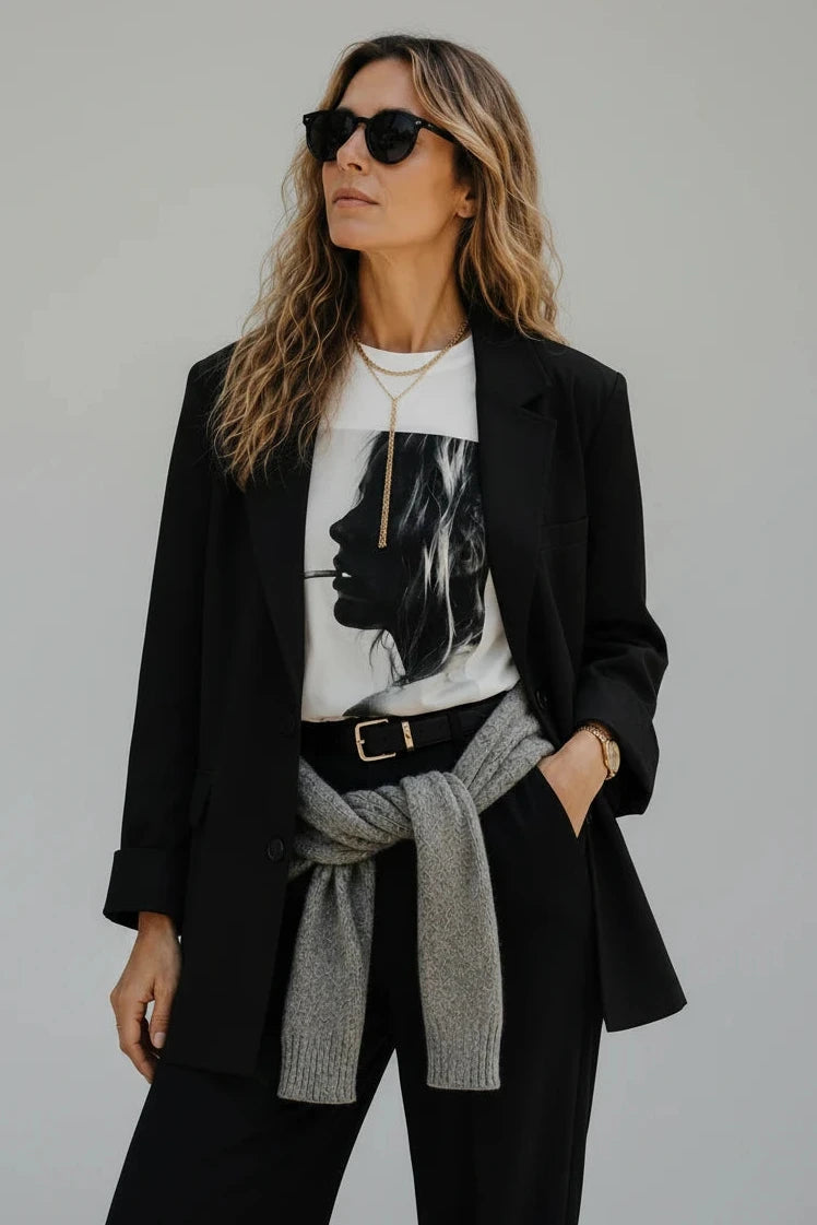 Blazer Greta Gamuza