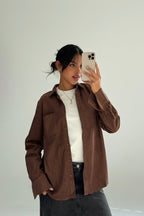 Camisa Gina Gamuza