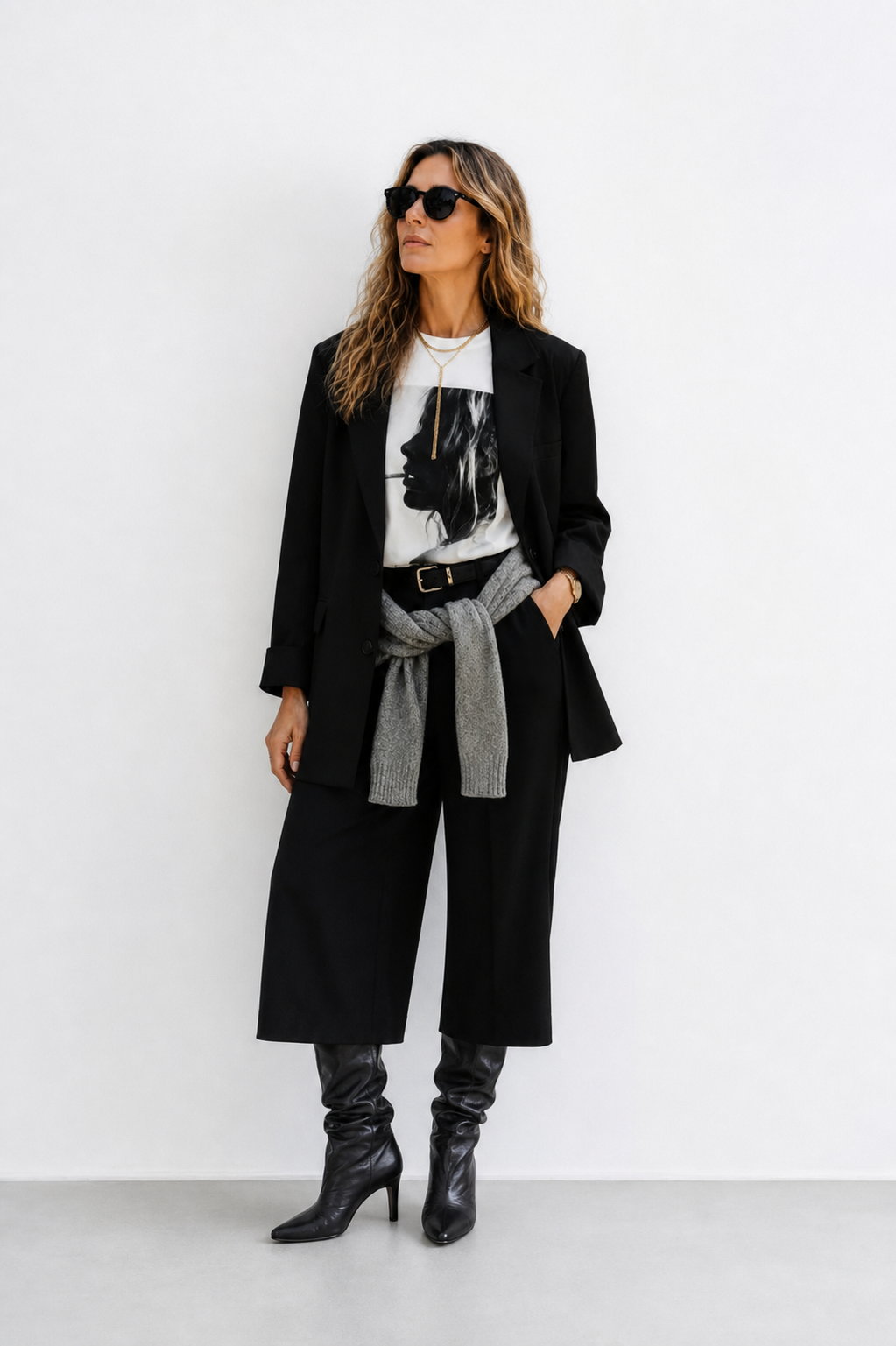 Blazer Greta Gamuza